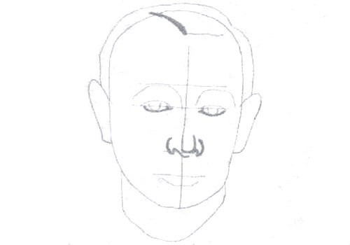 Рисуем портрет Путина