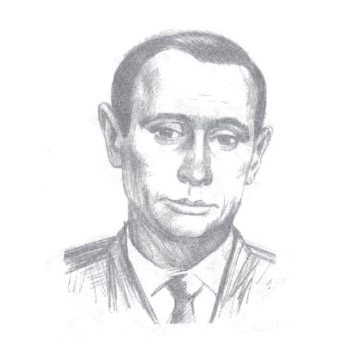 Рисуем портрет Путина