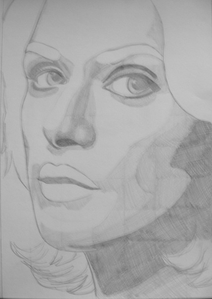 Рисуем портрет Рейчел Вайс