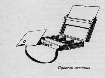 Живопись маслом. Простой этюдник.